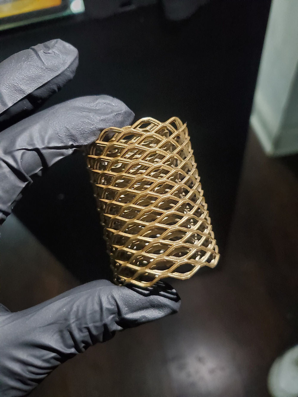 Gold Heat Cage