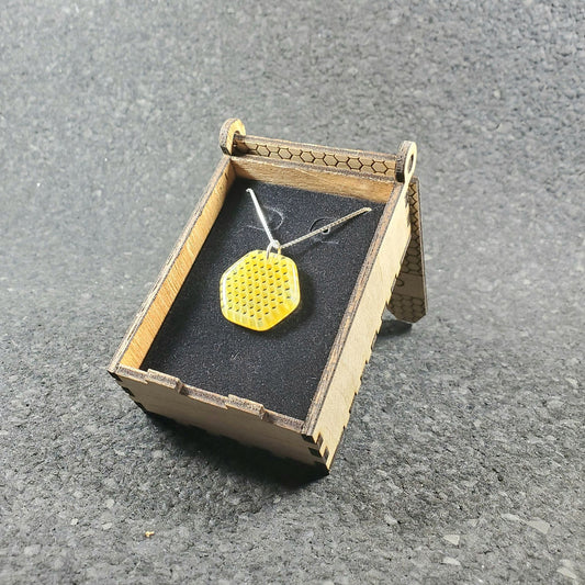 Honey Glass Neckless