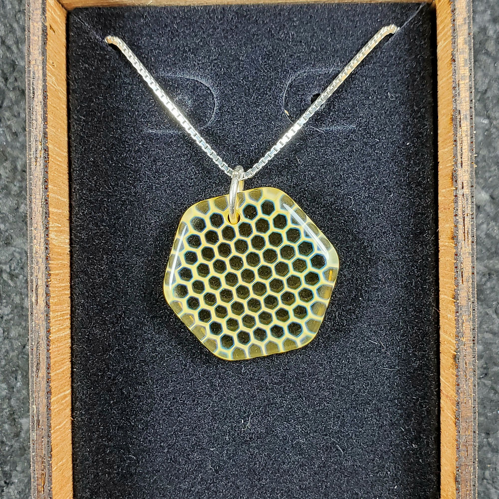 Honey Glass Neckless