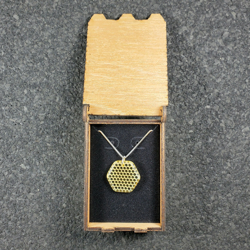 Honey Glass Neckless