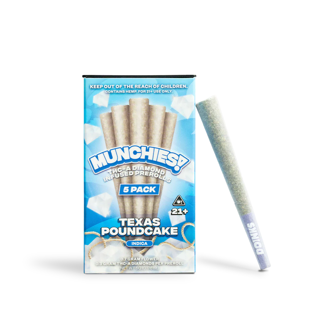 Texas Pound Cake Pre Roll 5 Pack