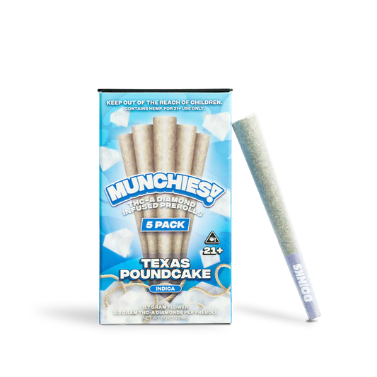 Texas Pound Cake Pre Roll 5 Pack